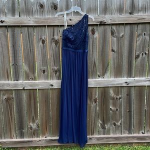 David’s Bridal Off the Shoulder Dress